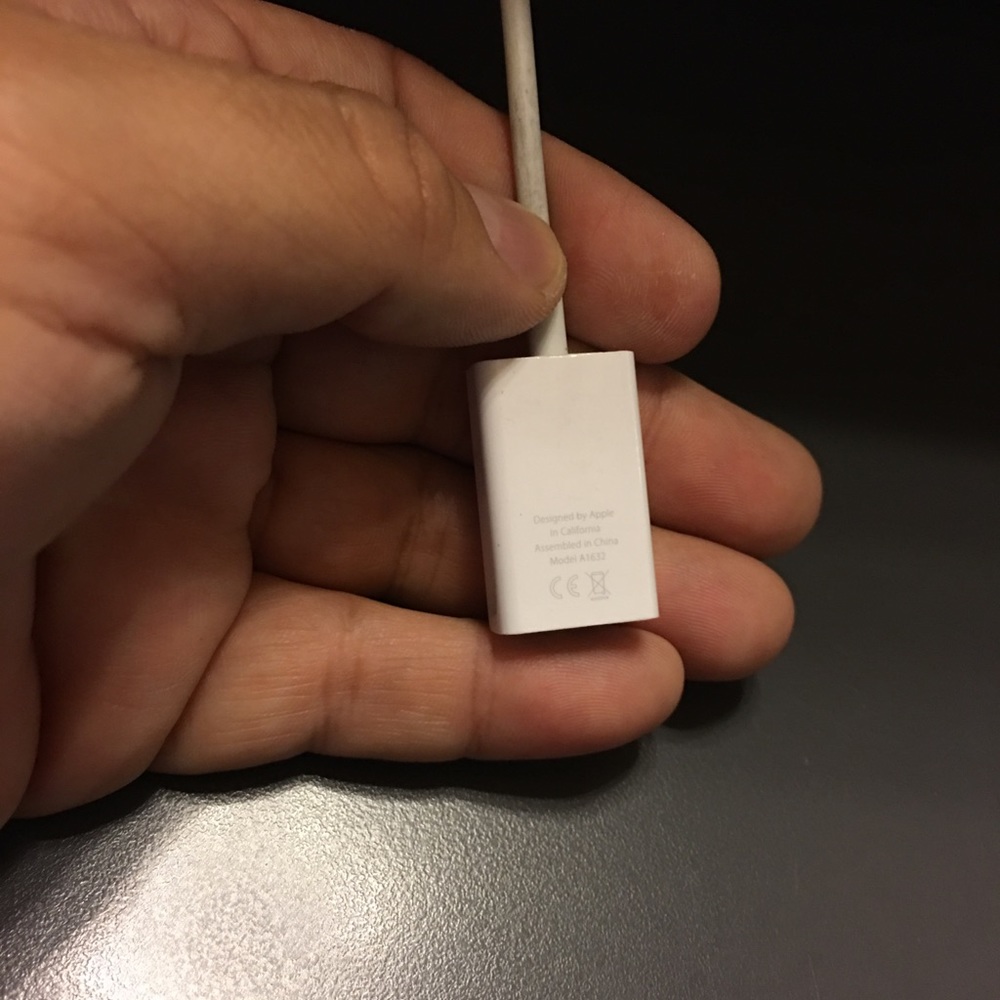 Apple-USB-USB Adapter White - Picture 7 of 8